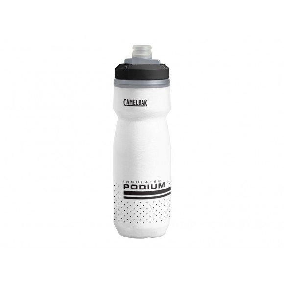 Bidón CAMELBAK Podium Chill White Black 0.6L 