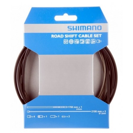 Kit Cables Y Fundas PTFE para Cambios de Carretera Shimano 