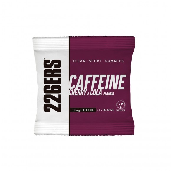 Gummies 226ERS Vegan Sport 30 g Pectin Cafein Cherry Cola 