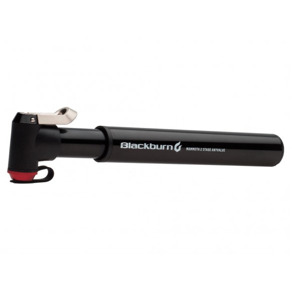 BLACKBURN mammoth 2STAGE ANYVALVE inflator black 