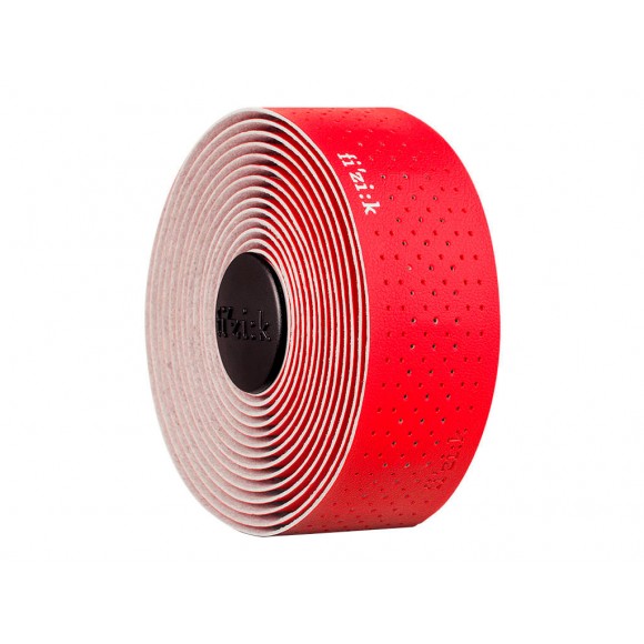 Cinta de manillar FIZIK Tempo Microtex Classic rojo 2 mm 