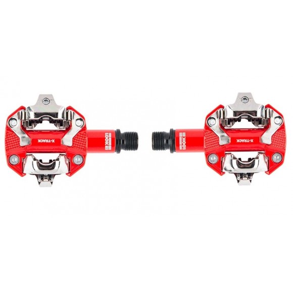 Pedales LOOK X-Track rojo Spd 
