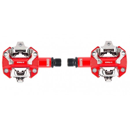 Pedales LOOK X-Track rojo Spd 