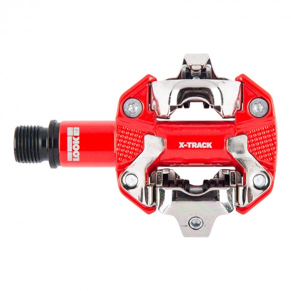 Pedales LOOK X-Track rojo Spd 