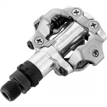 Pedales SHIMANO M520 SPD plata 
