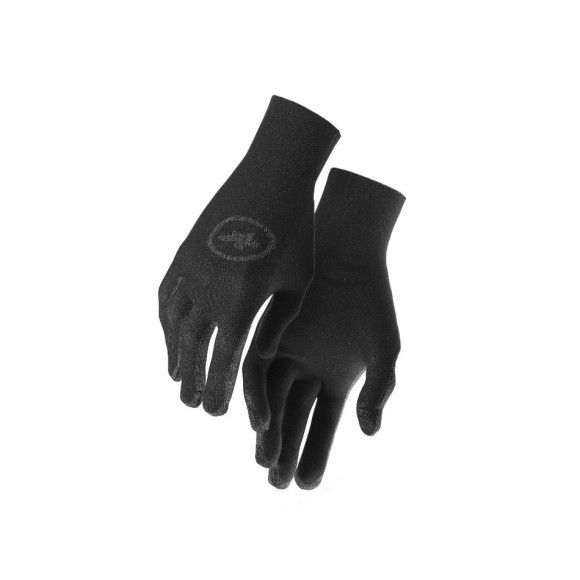 Luvas ASSOS Assosoires Spring Fall Liner Black Series 2023 PRETO XL