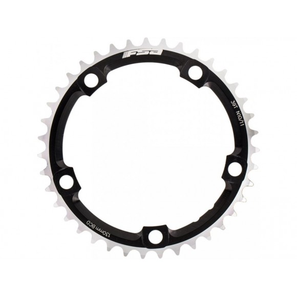 Coroa FSA Cr Road Super preta 130x39T N10/11 WB293 