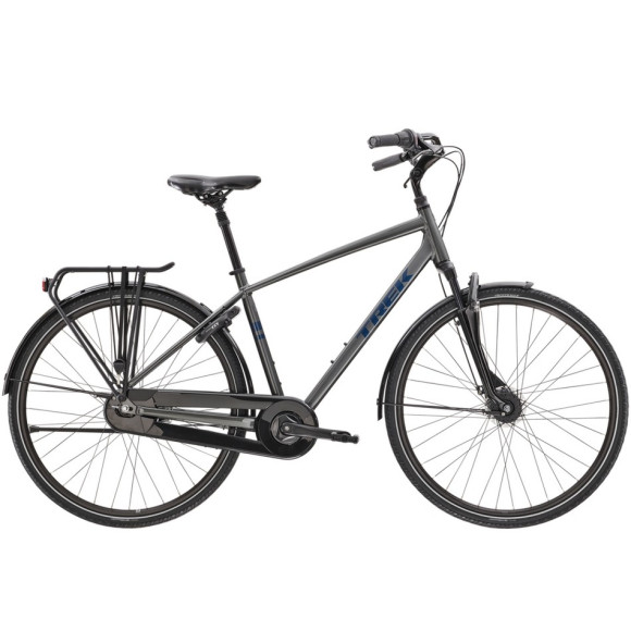Bicicleta TREK District 2 Equipped 2023 GRIS M
