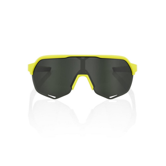 Lunettes 100% S2 Soft Tact Banana lente grey green 