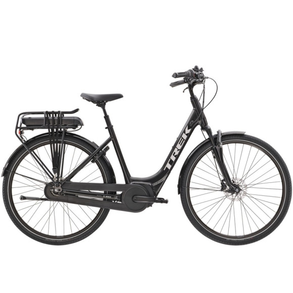 Bicicleta TREK District+ 4 Lowstep 400 Wh 2022 GRANATE XL