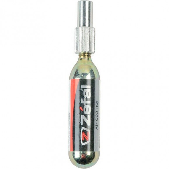 Cartucho Co2 ZEFAL Con Adaptador 