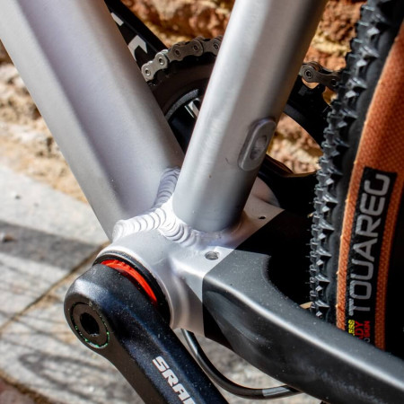 BASSO Tera Brushed Apex 1X MX25 Raw Alu 2022 Bike GREY S
