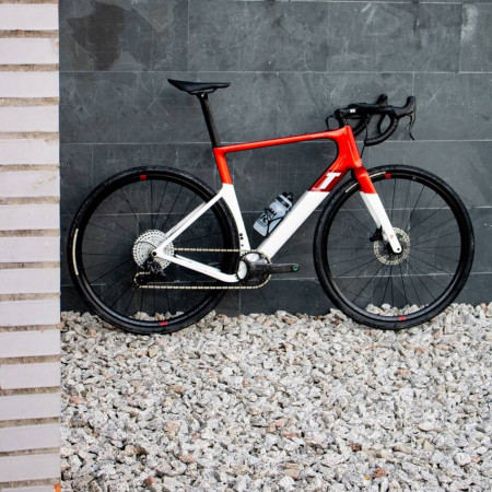 3T Exploro Race Ekar 1x13 RED/WHITE SCS Bicycle RED 56