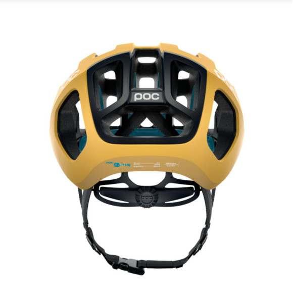 POC Ventral Air SPIN Helmet BLACK YELLOW M