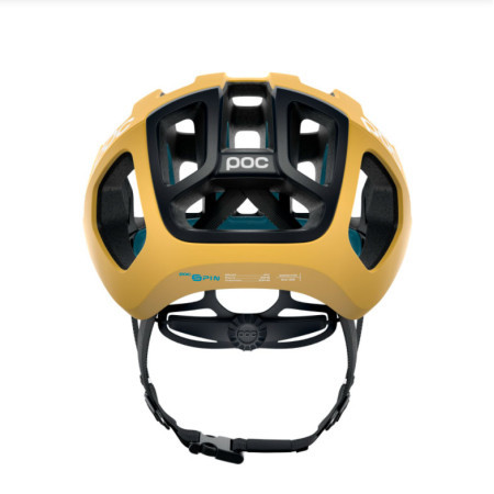 Casco POC Ventral Air SPIN NEGRO AMARILLO M