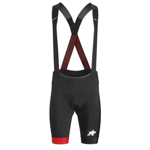 Shorts ASSOS Equipe RS S9 VERMELHO PRETO XS