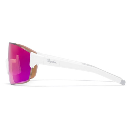Gafas RAPHA PRO Team Frameless white lente pink 2023 
