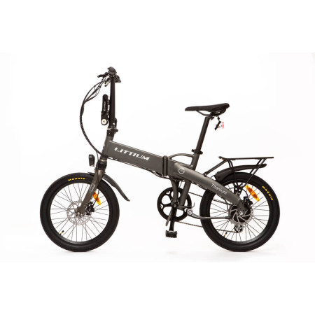 Bicicleta LITTIUM Ibiza Titanium Batería 10,4A 375 Wh 2022 GRIS Única
