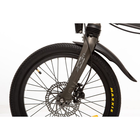Bicicleta LITTIUM Ibiza Titanium Batería 10,4A 375 Wh 2022 GRIS Única