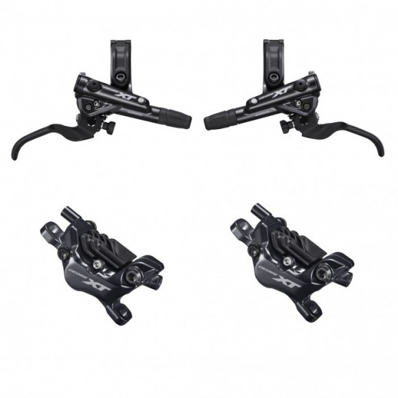Juego frenos SHIMANO XT M8120 P.M. 4 Pistones 