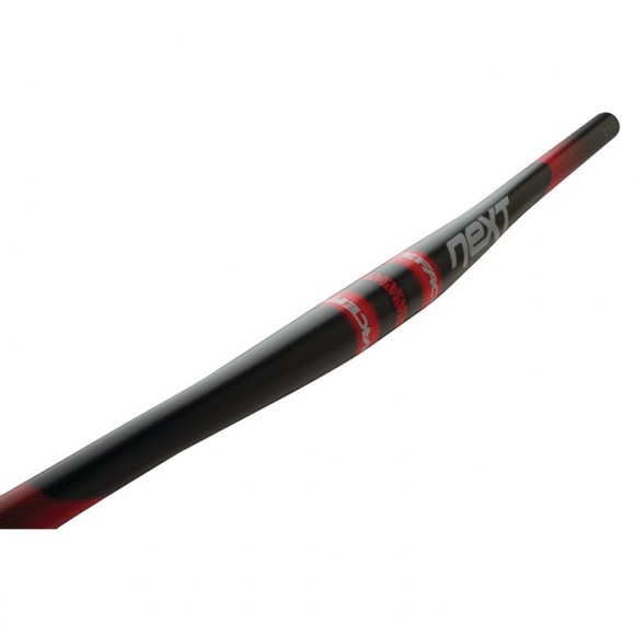 Cintre RACE FACE Next Carbon 72.5cm 31.8 1/4 noir rouge 