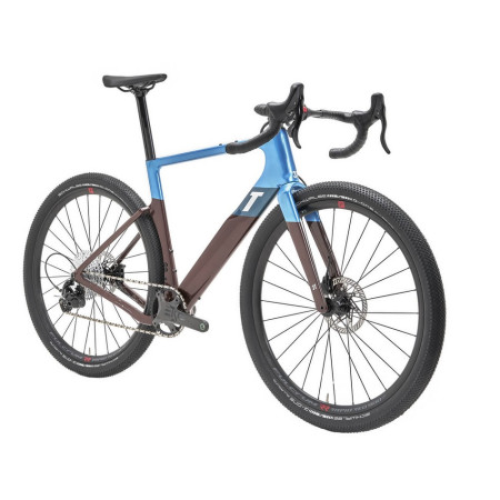 Bicicleta 3T Exploro Max Campi Ekar 1X13 azul brown AZUL 51