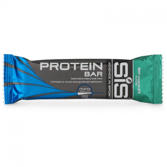 Barrita SIS Go Rego Proteina 20 sabor Menta Chocolate 55 g 