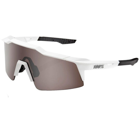 Gafas 100% Speedcraft SL Matte blanco Hiper Silver Mirror 