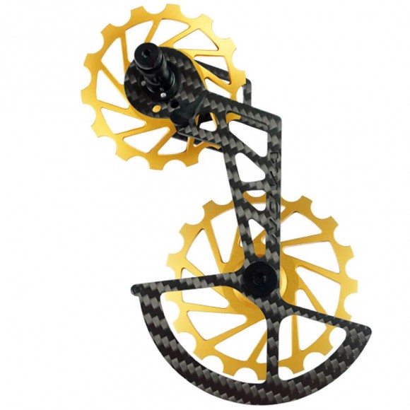 Sistema portapoleas NOVA RIDE SHIMANO Ultegra Dura-Ace oro 