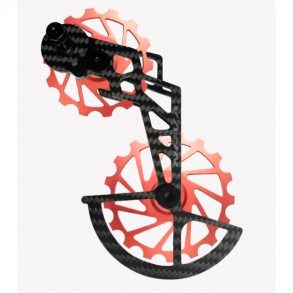 Sistema portapoleas NOVA RIDE SHIMANO Ultegra Dura-Ace salmón 