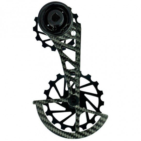 Sistema portapoleas NOVA RIDE SRAM AXS Red Force 12v negro 