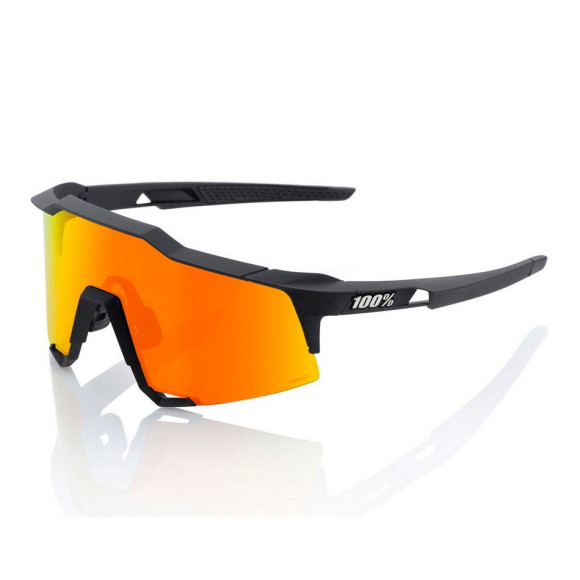 Glasses 100% Speedcraft Soft Tact black Hiper red Multi Mirr 