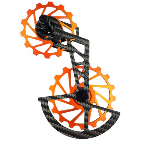 Poulie orange NOVA RIDE SHIMANO 11 Ultegra Dura-Ace 