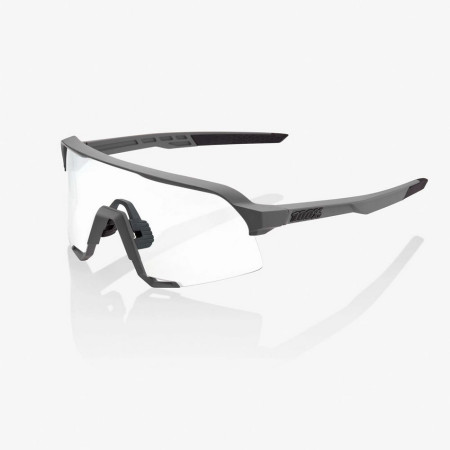 Gafas 100% S3 Matte Cool grey lente Smoke 