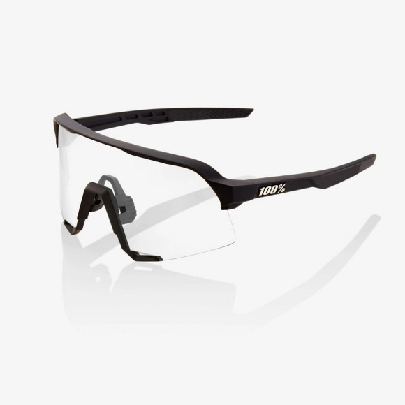 Lunettes 100% S3 Soft Tact negro lente negro Gold Mirror 