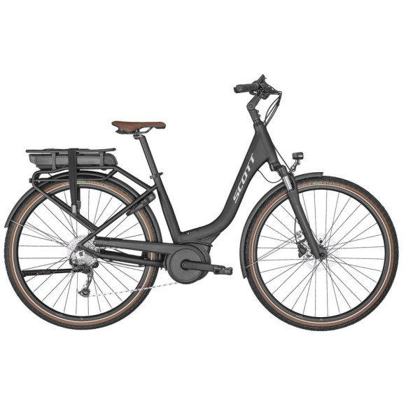 SCOTT Sub Active Eride 10 Unisex Rack Bicycle 2022 ANTRACITE S
