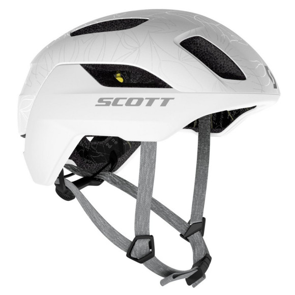 Casco SCOTT La Mokka Plus Sensor (Ce) 2023 BLANCO S
