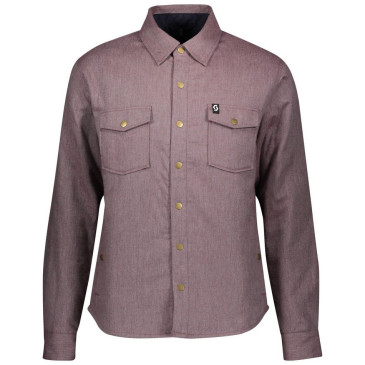 Camisa casual acolchoada...