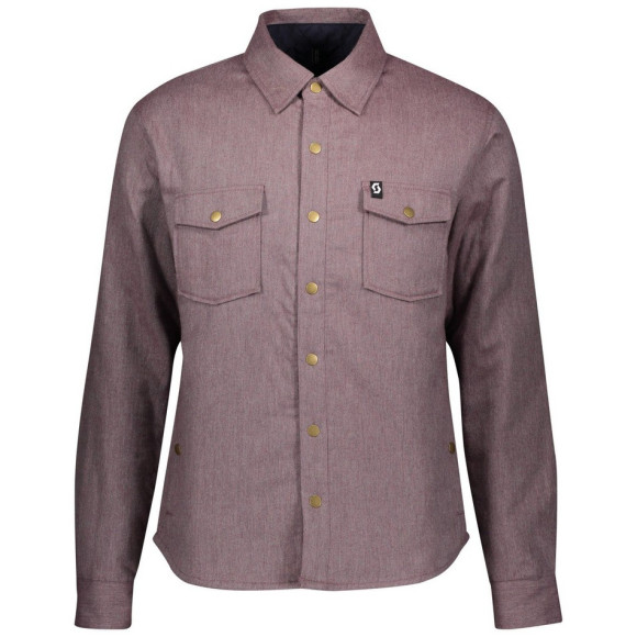 SCOTT MS 30 Casual Padded Shirt LS 2022 GARNET S