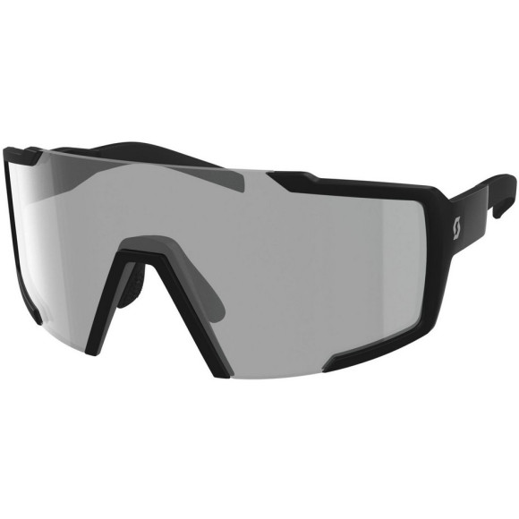 Gafas SCOTT Shield LS Black Matt Lentes Grey Sensitive 