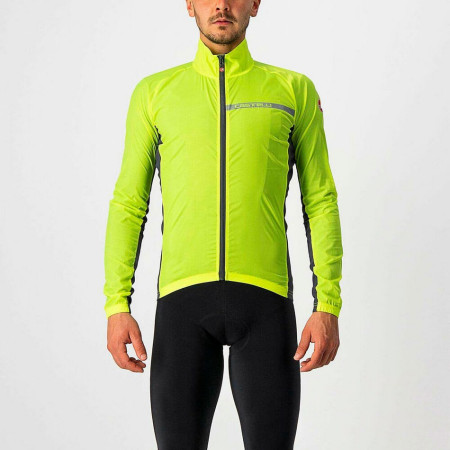 CASTELLI Squadra Stretch Imperméable 2022 JAUNE XS