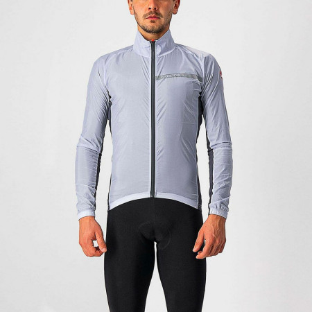 Chubasquero CASTELLI Squadra Stretch 2022 GRIS XS