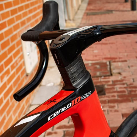 Bicycle WILIER Cento 10NDR D Rival AXS Handlebar Halberd BLACK RED XS