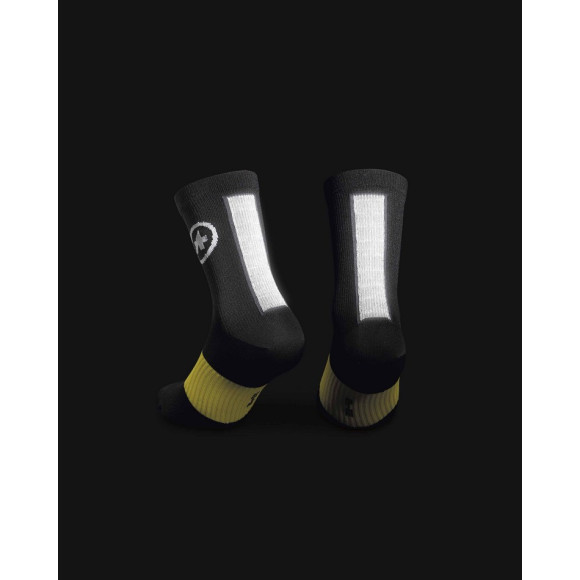 ASSOS Assosoires Spring Fall 2022 Socks BLACK M