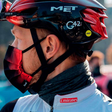 Breve GOBIK Unissex Merino UAE Team Emirates CINZA Tamanho único