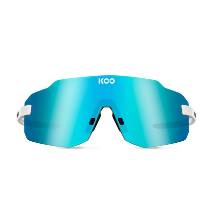 Óculos turquesa KOO Supernova branco 