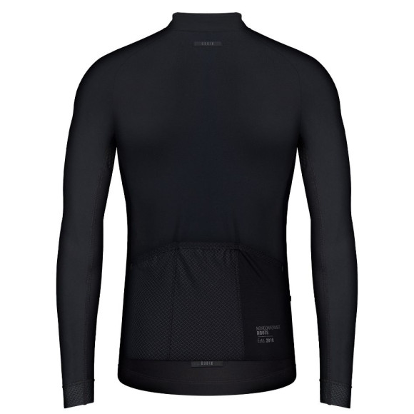 Maillot GOBIK Pacer Solid unisex 2023 NEGRO S