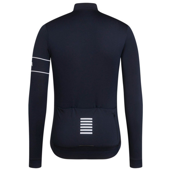 Maillot RAPHA Pro Team Long Sleeve 2024 AZUL MARINO XS