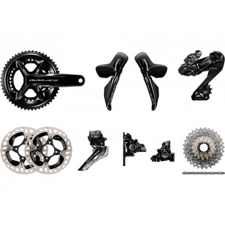 SHIMANO Dura-Ace Di2 R9250 172.5mm Groupset 52-36 CS11-30 