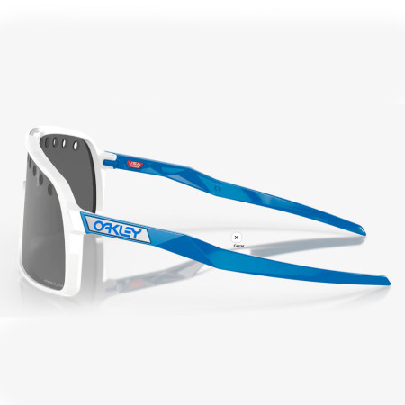 Lunettes OAKLEY Sutro Eyeshade Prizm Noir Poli Blanc 